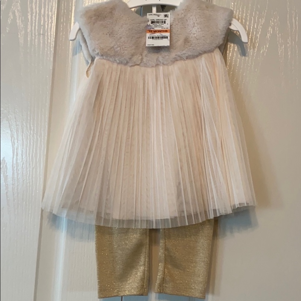 First impressions baby girl 12 months 2 pieces set